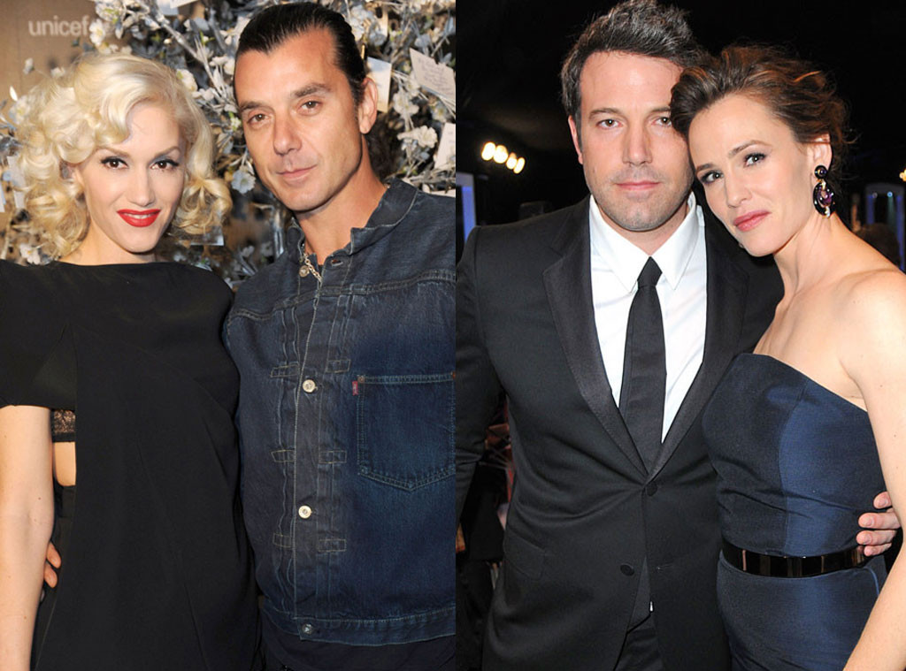 Gwen Stefani, Gavin Rossdale, Ben Affleck, Jennifer Garner Gwen Stefani, Gavin Rossdale, Ben Affleck, Jennifer Garner